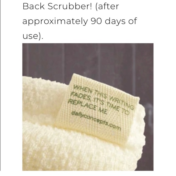Back Scrubber by Daily Concepts NWT BNIP - Picture 5 of 8